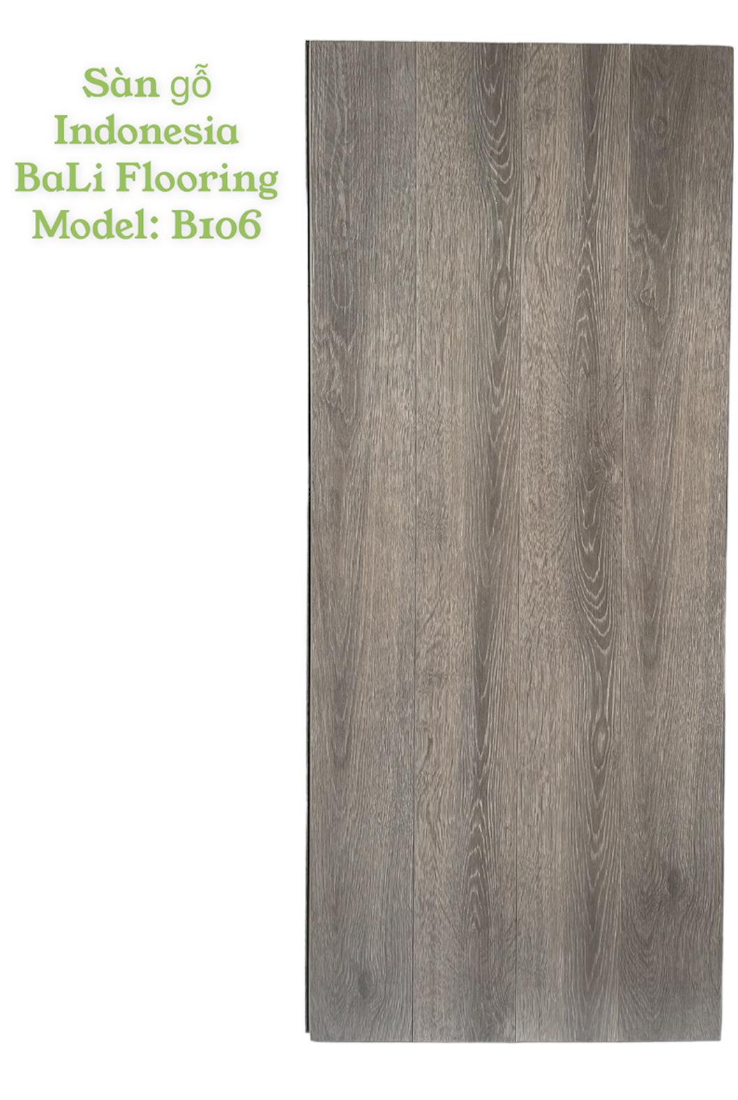 Sàn gỗ BaLi Flooring Titanium B106 mặt bóng