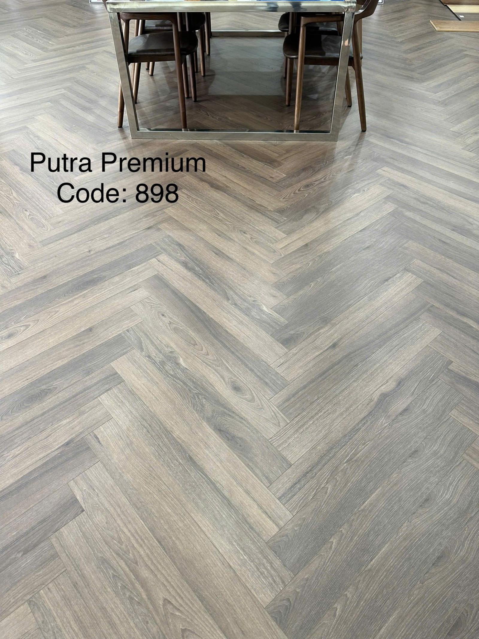 Sàn gỗ Putra Premium Fish Bone - Mã P898