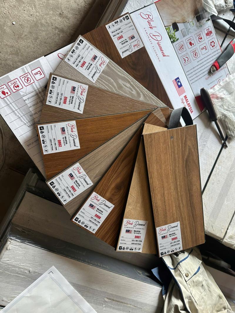  Sàn gỗ Black Diamond - Mã D806 