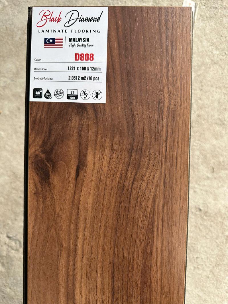 Sàn gỗ Black Diamond - Mã D808