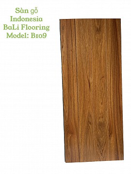  Sàn gỗ BaLi Flooring Titanium B109 mặt bóng 
