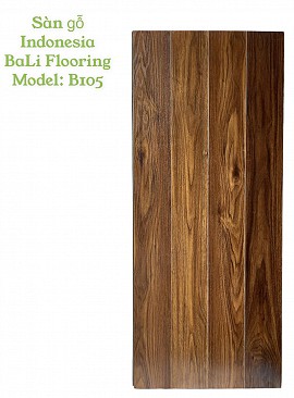  Sàn gỗ BaLi Flooring Titanium B105 mặt bóng 