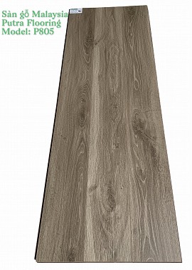  Sàn gỗ Putra Flooring P805 - Bề mặt Titanium cao cấp 