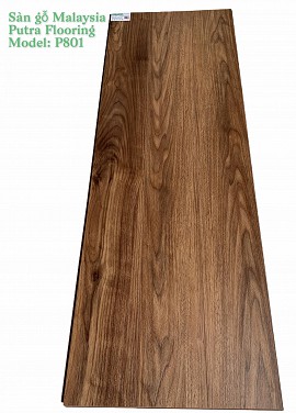  Sàn gỗ Putra Flooring P801 - Bề mặt Titanium cao cấp 