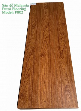  Sàn gỗ Putra Flooring P802 - Bề mặt Titanium cao cấp 