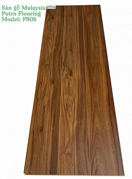  Sàn gỗ Putra Flooring P808 - Bề mặt Titanium cao cấp 