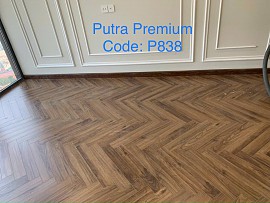  Sàn gỗ Putra Premium Fish Bone - Mã P838 
