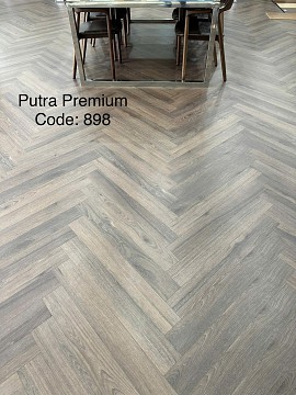 Sàn gỗ Putra Premium Fish Bone - Mã P898 